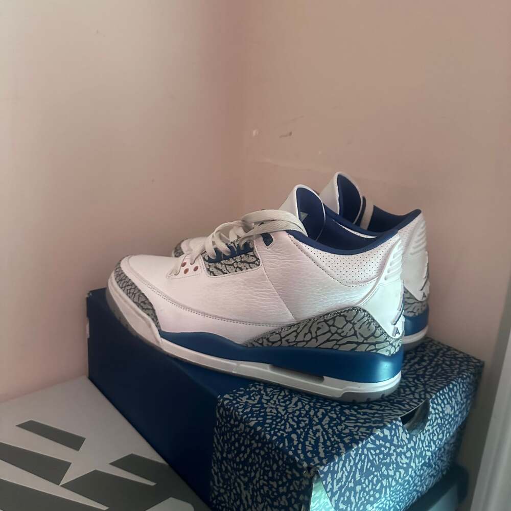 Air Jordan 3 Retro 'Washington Wizards' 2023 Men's Sneakers